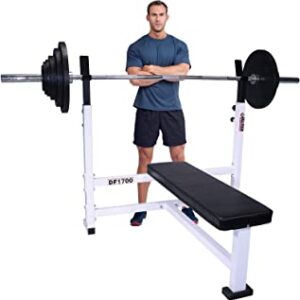 Deltech Fitness Flat Olympic Weight Bench